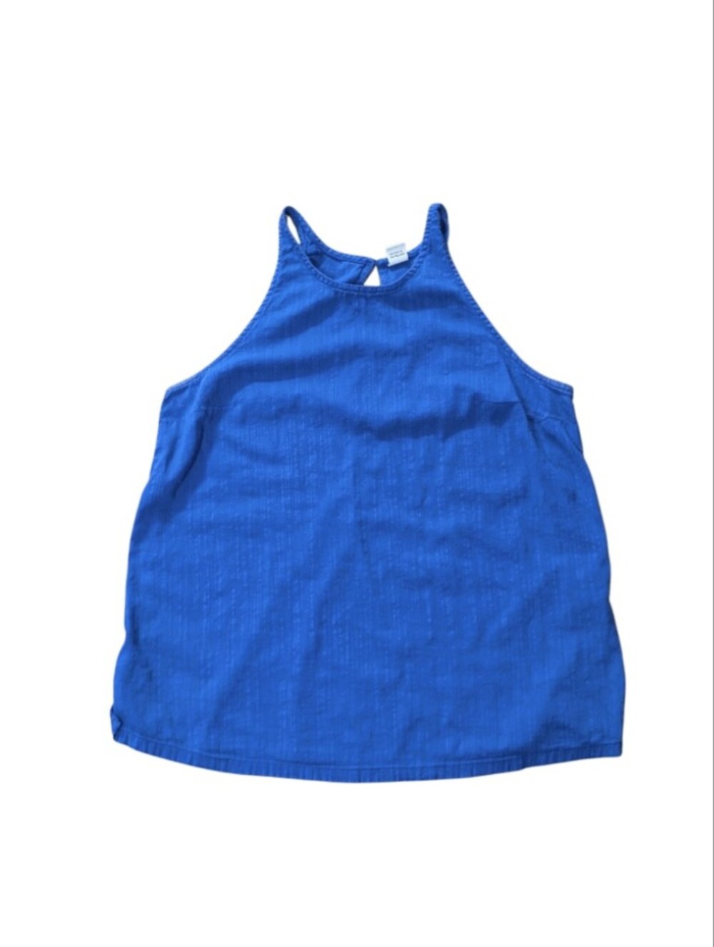 Women's Blue Racerback One-Piece Tank Size XS